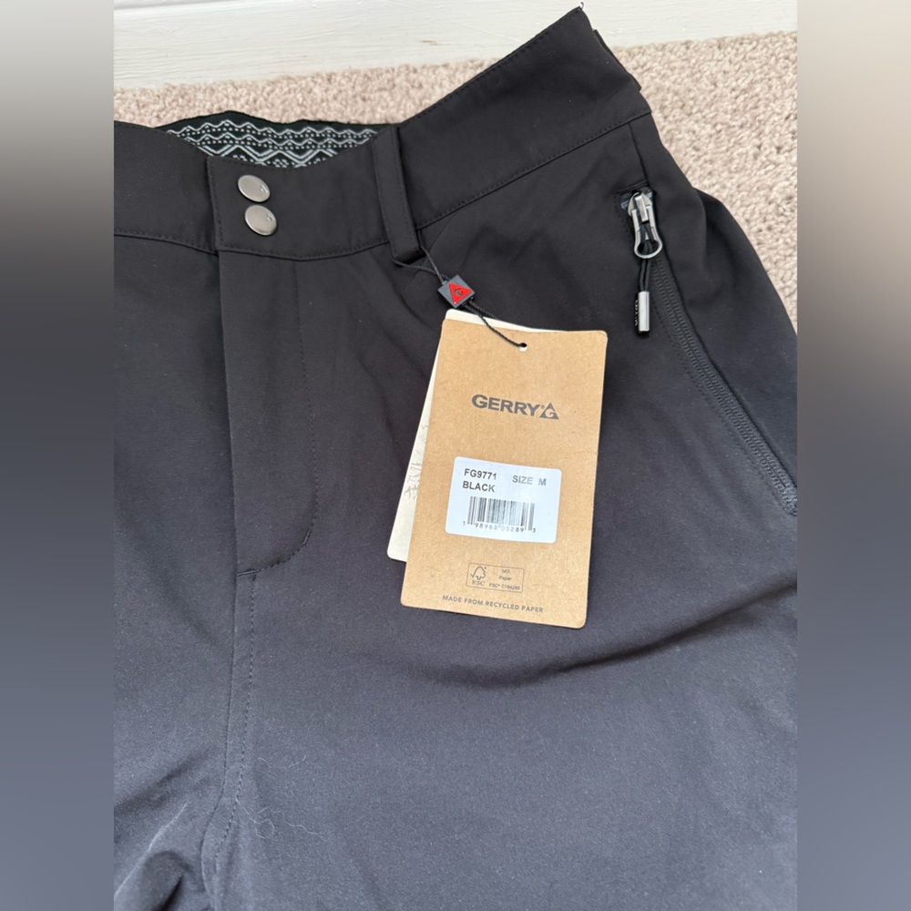 NWT Gerry snowpants waterproof black size medium - Picture 3 of 7
